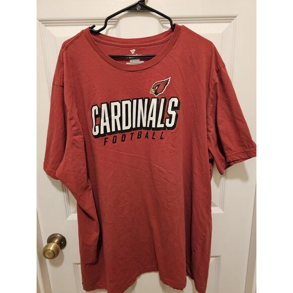 Arizona Cardinals T-Shirt Fanatics Size 4XL – NFL Football Red Tee - Picture 1 of 5